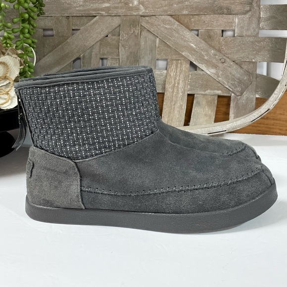 Bobs From Skechers Earthwise Groupie Gray Boots Size 8.5 - Picture 6 of 10